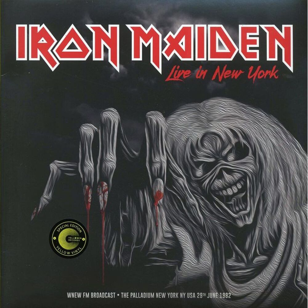 Iron Maiden - Live In New York: The Palladium New York, June 29th 1982 (yellow v